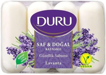 DURU Saf&Doğal Lavanta Sabun, 70 Gramx4 — Amazon ürün görseli