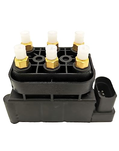 Ensun 4F0616013 Air Ride Suspension Solenoid Valve Block Air Supply Control Unit Replacement For 2001-2011 A6 S6 S8 A8 Quattro Allroad Quattro #TOP7