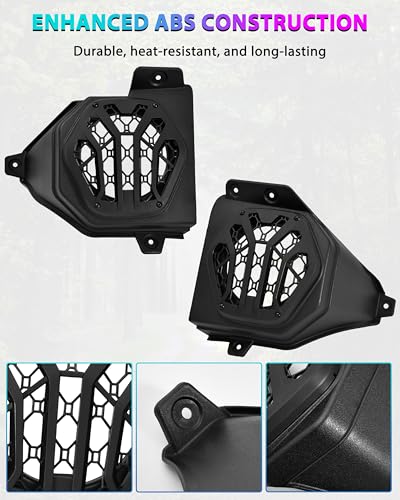 6.5" Under Dash Speaker Pods para Kawasaki Mule PRO-FXT 2015-2026 miniatura 6