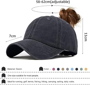 Honkbalpetten voor dames en heren, mesh, zomer, opvouwbare pet, uv-bescherming, ademende baseballpet, paardenstaart, hoed, truckerpet, zonwering, baseball, outdoor pet, zonnekap, zwart, Eén maat
