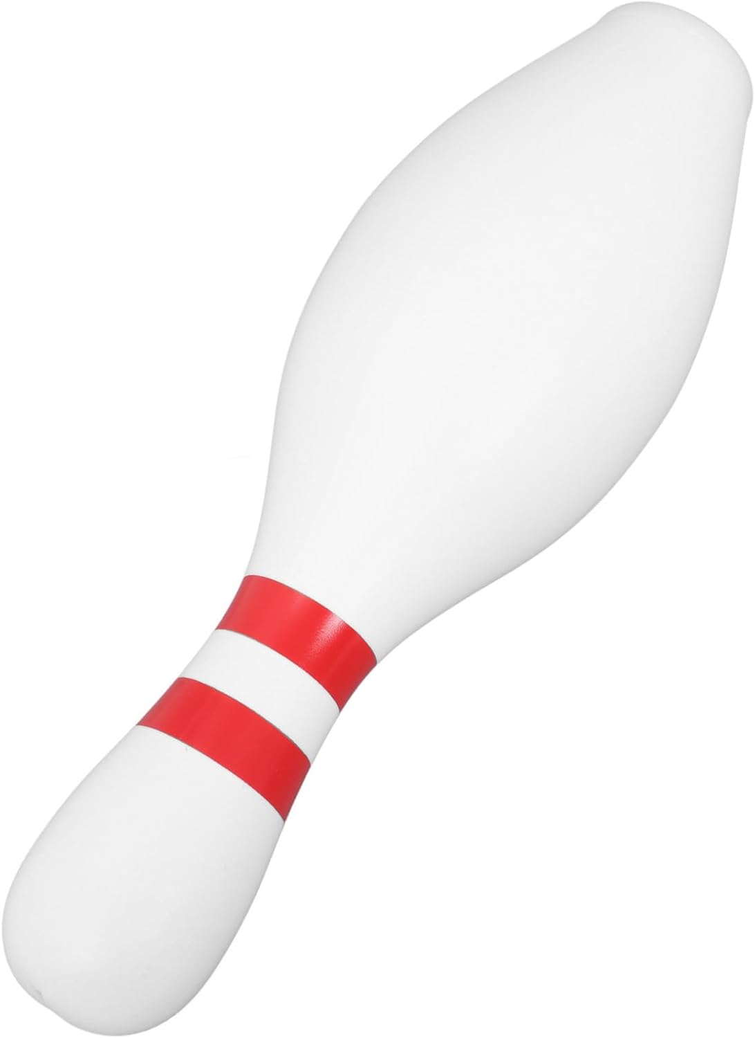 Bowling Shaped Piggy Bank Coin Box for Money Saving Unique Desktop Adornment for Home Girl Adults White