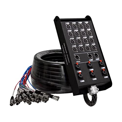 Seismic Audio 16-Channel 50' Snake