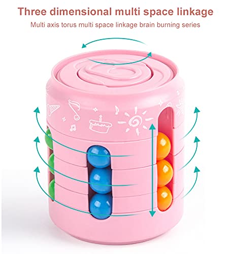 UISI Magic Fidget Toy, pode Cubo Fidget Brinquedos Mágicos, Feijões Coloridos, Ferramenta de Descomp
