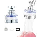 360° Rotating Bathroom Faucet Filter Sink Faucet Purifier Remove Heavy Metals and Hard Water, Sink W