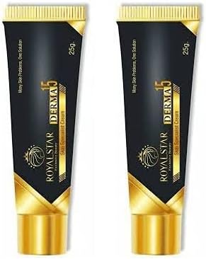 THENYN Roya-Star 15 Derma15 Herbal Skin Specialist Dark Circle Remover Cream 25 Grams Each (Pack Of 2)