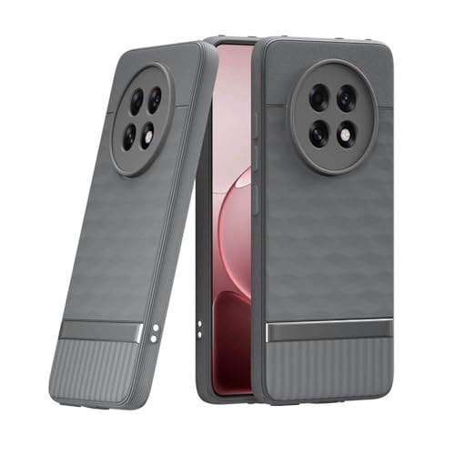 Image of Shockproof Case Compatible with Oppo F31 Pro Plus 5G | Full Camera Protection | TPU Flexible Back Cover for Oppo F31 Pro Plus 5G (Graphite Grey)