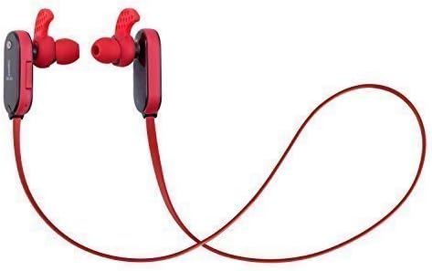 Neojdx Wingz - Sweat Proof & Water Proof Bluetooth Headphones - Wireless Earbuds for Working Out, Running, Gym - Black/Red