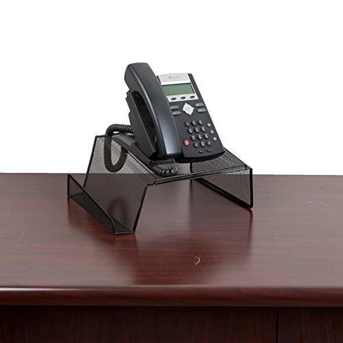 Mind Reader Metal Desktop Phone Stand, 2 Pack, Black #TOP2