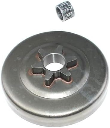 Miniatura 5 de Piñón de cadena de tambor de embrague 3/8"-6T para Echo CS-370 CS-370F CS-400 CS-400F Shindaiwa 402S Motosierra PN A556000401 A556000400