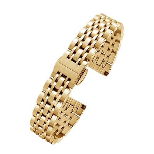 WZBEmcz 12mm 14mm 16mm 18mm EHb`oh Fossil EHb``F[ XeXX`[Xgbv Vo[ [YS[h uXbgƌ݊(Golden,12mm)