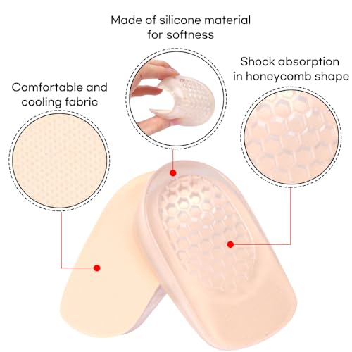Almohadillas de Gel para Talones para Hombre y Mujer miniatura 3