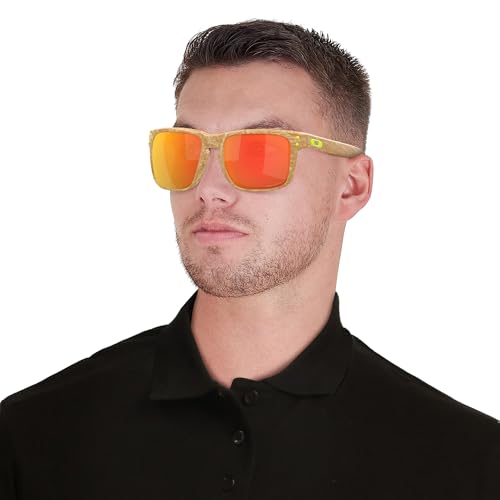 Image of Oakley Mens OO9102 Holbrook Polarized Square Sunglasses