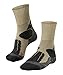Produktbild FALKE Damen Wandersocken TK1 Adventure W SO Wolle antiblasen dick 1 Paar, Beige (Nature Melange 4100), 39-40
