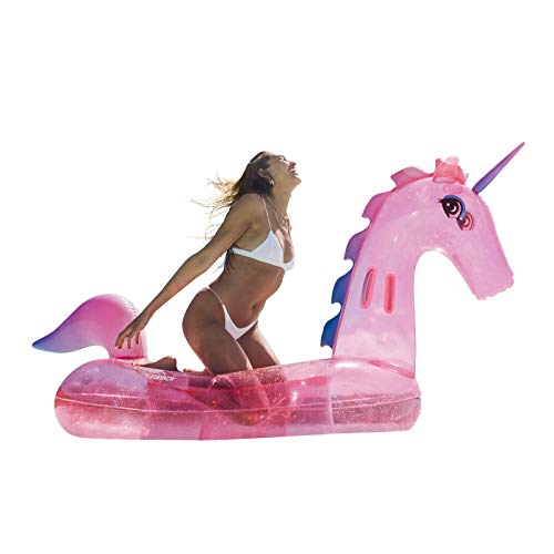 Funboy Giant Inflatable Glitter Unicorn, Luxury Float For Summer Pool Parties And Entertainment #TOP20