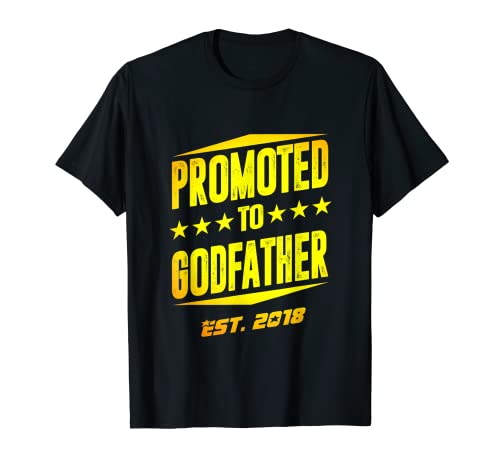 Promocionado a padrino est 2018 camiseta Camiseta