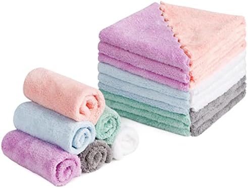 HOMEXCEL Premium Makeup Remover Cloth 24 Pack Reusable Soft Cleansing Cloth
