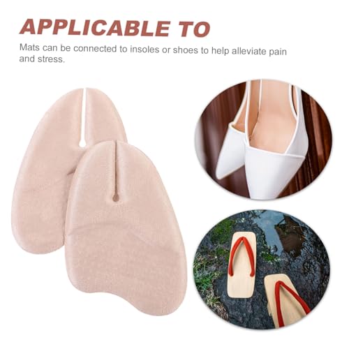 3 pares de plantillas cómodas para sandalias miniatura 4