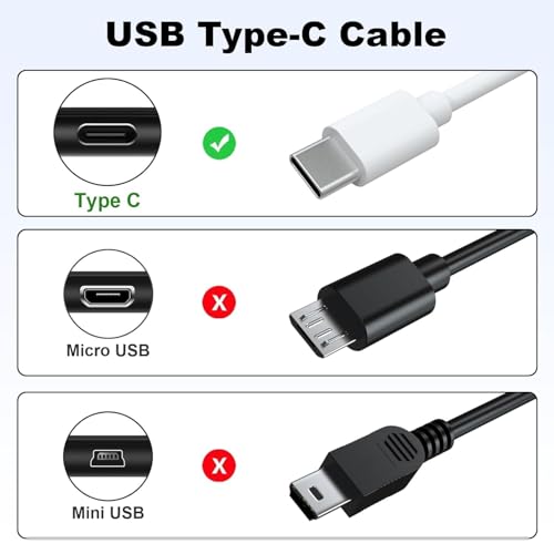 USB C Kabel Ladekabel für Kindle, USB Typ-C Schnellladekabel Kompatibel mit 2021 und neueren Kindle Fire HD Tablets, New Fire HD 8 10 Kid Pro, Paperwhite 10th 11th 12th 2022 2023 Release (2 m)