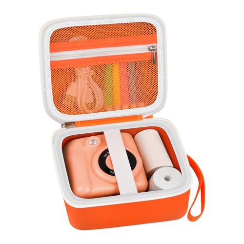 PAIYULE Kids Instant Print Camera Case for ESOXOFFORE for Dylanto Orange