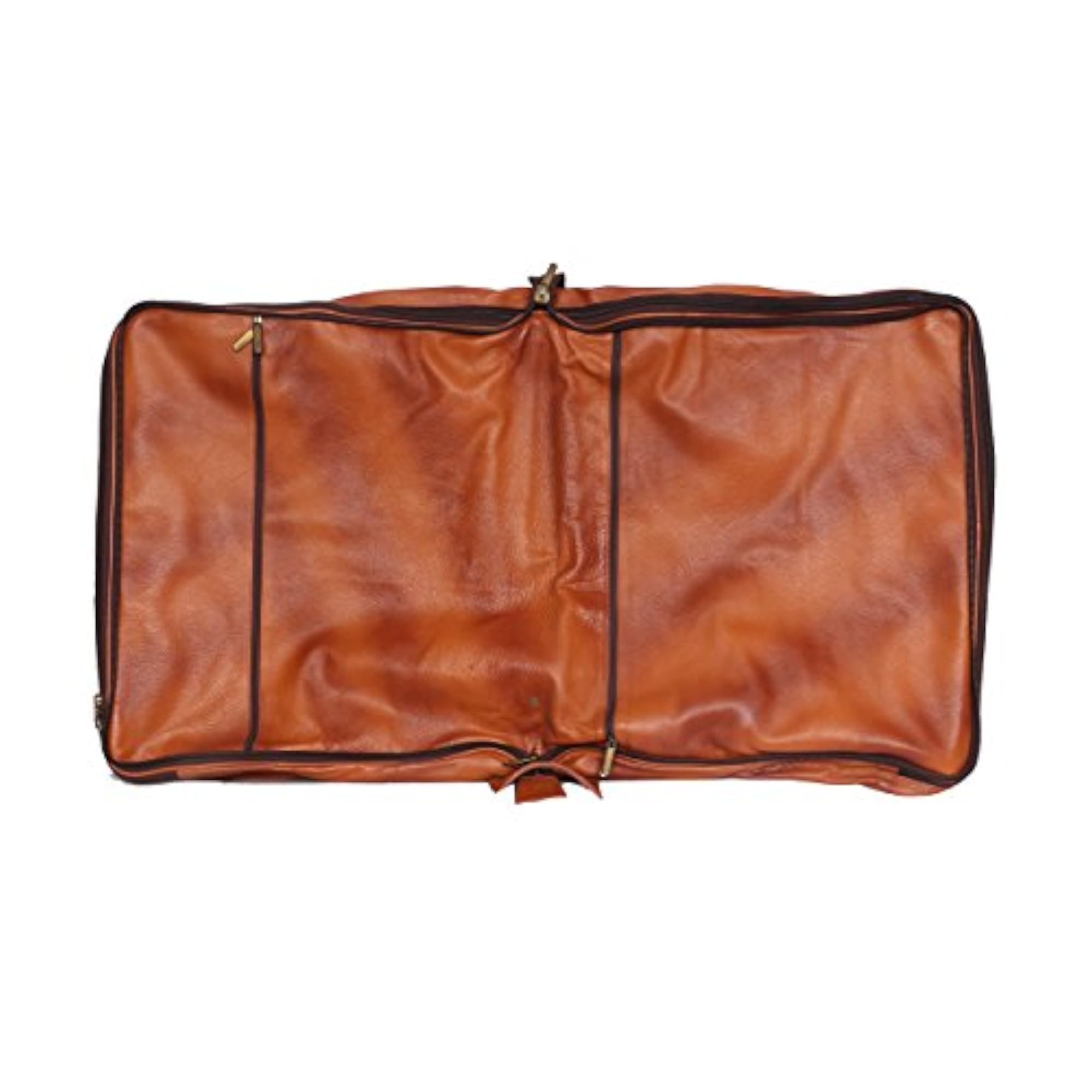Genuine Leather Men Coat Blazer Cover Garment Bag