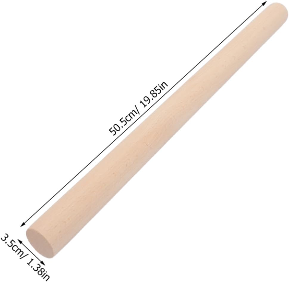 Wooden Handle Replacement for Garden Hoe and Spade 50cm Wood Grip Handle for Soil Shovel Landscaping and Gardening Tools for Outdoor Use
