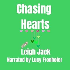 Diseño de la portada del título Chasing Hearts