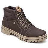 Bota Coturno Masculino Adventure Conforto Frr 503 (Café, br_footwear_size_system, adult, numeric, numeric_40)