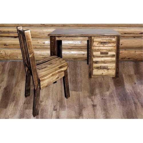 Montana-Woodworks-Homestead-Collection-Office-Desk-Stain-Lacquer-Finish Montana Woodworks Homestead Collection Office Desk Stain Lacquer Finish