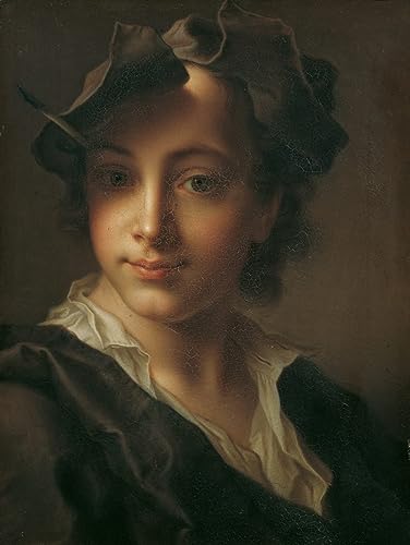 Retrato de niño por Christian Seybold, pintura en lienzo decorativo para un hogar acogedor