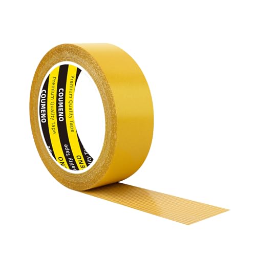 COUMENO Strong Adhesive Double Sided Tape Heavy Duty 1.38inX33FT Mounting Tape for DIY