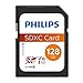 Produktbild Philips Ultra Speed SDXC Card 128 GB UHS-I U1, Lesegeschwindigkeit bis zu 80 MB/s, V10, Speicherkarte für Kameras, Tablet, PC, Card Reader, Full HD Video