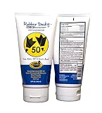 Rubber Ducky SPF 50 Traditional Face and Body Sunscreen Cream, Broad Spectrum, Water Resistant, Oil