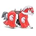 Papo -Hand-Painted - Figurine -Medieval-Fantasy -Horse of Unicorn Knight with Spear -39781 - Collectible - for Children - Suitable for Boys and Girls - from 3 Years Old, Multicolor