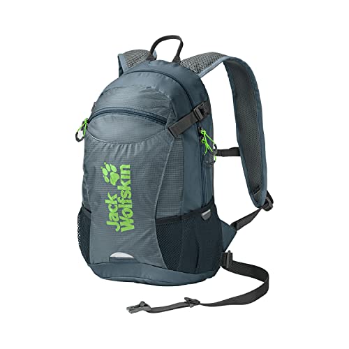 Jack Wolfskin 2004961 VELOCITY 12 bequemer Fahrradrucksack, Storm Grey, ONE SIZE