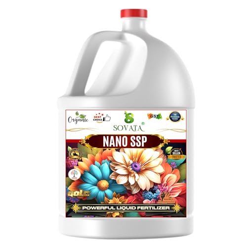 Sovata® Nano SSP, Essential Organic Powerful Liquid Fertilizer for Overall Healthy Growth of All Types of Plants (500 ml)
