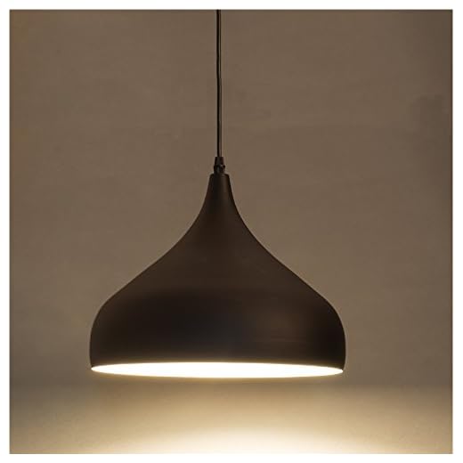 E27 Metal Vintage Suspensions Plafonnier Luminaires Lampe Retro Industriel Suspensions Eclairage Antique Pendentif Lumiere Retro Plafonnier Lustre Luminaire Oignon en Forme Suspensions Luminaires