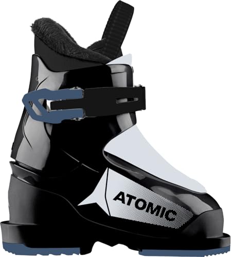 Atomic HAWX Kids 1 Junior Ski Boots (Black/Teal, 15)