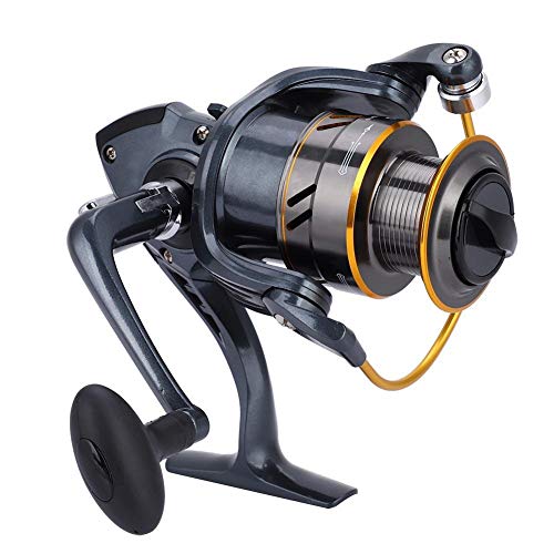 Vbestlife. Spinning Fishing Reel 13+1BB Bearings,Metal Rocker Arm Spinning Reel Fishing Wheel Left/Right