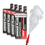 Automotive Smoke Machine 4.4oz Fluid Solution - Starter Size | Thick Smoke | Clean Output | OEM Approved for EVAP Leak, Vacuum, Exhaust, Turbo, Super Chargers, Fuel & Intake and More