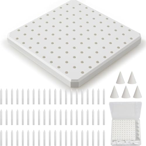 Koolenry Esterilla Refractaria de Cerámica para Horno (1 Paquete), Resistente A Altas Temperaturas (1350 °C), Reutilizable, Ideal para Trabajos de Arcilla.