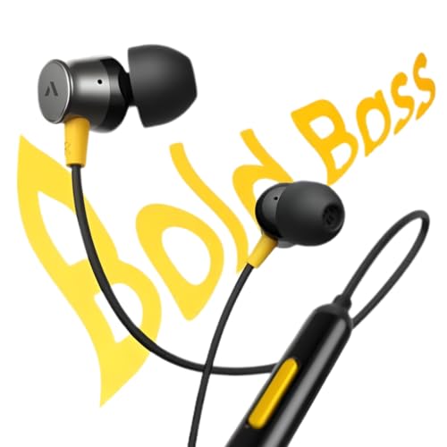 Image of Original for Realme Buds 3 Wired Type-C Earphones with Mic - Gaming Ready Audio Pods with Noise Isolation, Smooth Controls & Secure Fit (Black)