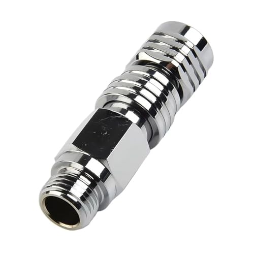 Vynetra Adaptador de interfaz de latón para buceo, macho 9/16 a hembra 9/16, rosca de accesorio de buceo, adaptador de interfaz de latón fácil de usar