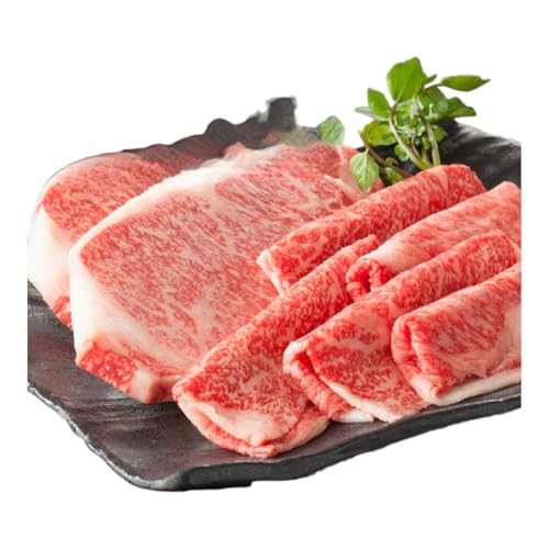 かみふらの和牛ロース[すき焼き&ステーキ]800gセット 牛肉 お肉 詰め合わせ すきやき スキヤキ