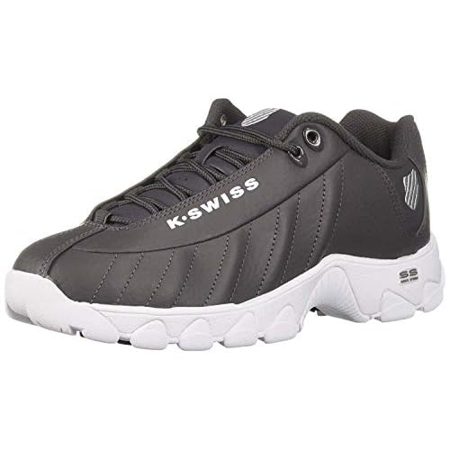 K-Swiss Men's ST329 CMF Sneaker, Wide Tennis Walking Shoes Leather Upper