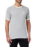 Adidas Logo adidas Men\'s 3-Stripes Tee T-Shirt, medium Grey Heather, XL