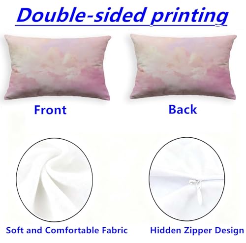 Taie oreiller 70x90 en velours de qualité supérieure avec zip invisible
