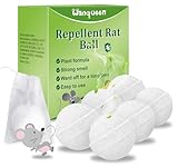 6 Pack Mouse Rodent Repellent Balls – Peppermint Oil to Repel Mice & Rats,...