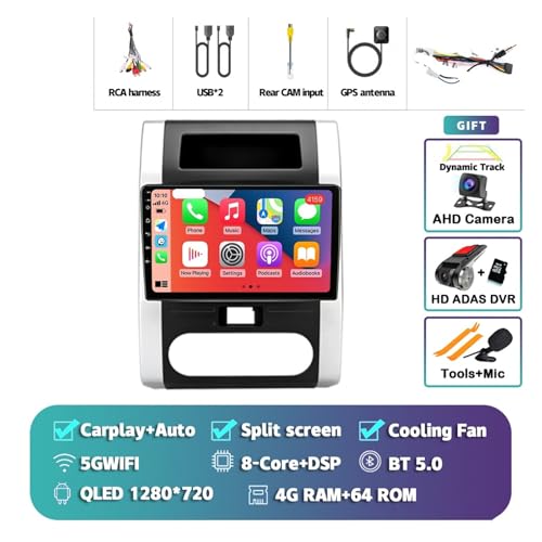 Autoradio Android Nissan X-Trail T31 2007-2013 Carplay 2K