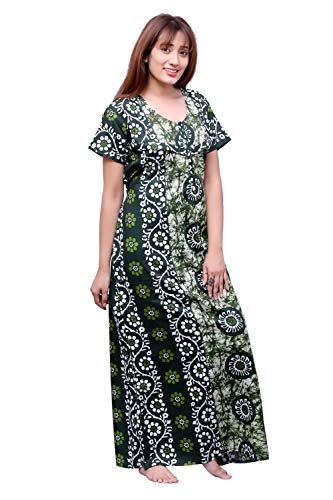 Image of Feeding Nighty in Fine Cotton 2 Side Zips for Feeding Purpose & Neck Buttons for Easy Wearing Soft Cotton Maternity Nighty for Women Feeding Combo Feeding Nighty for Women Cotton Combo of 2Pcs