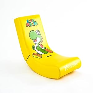 X Rocker Video Rocker V2 – Floor Rocker Gaming Chair (Black/Grey) (PS4//)